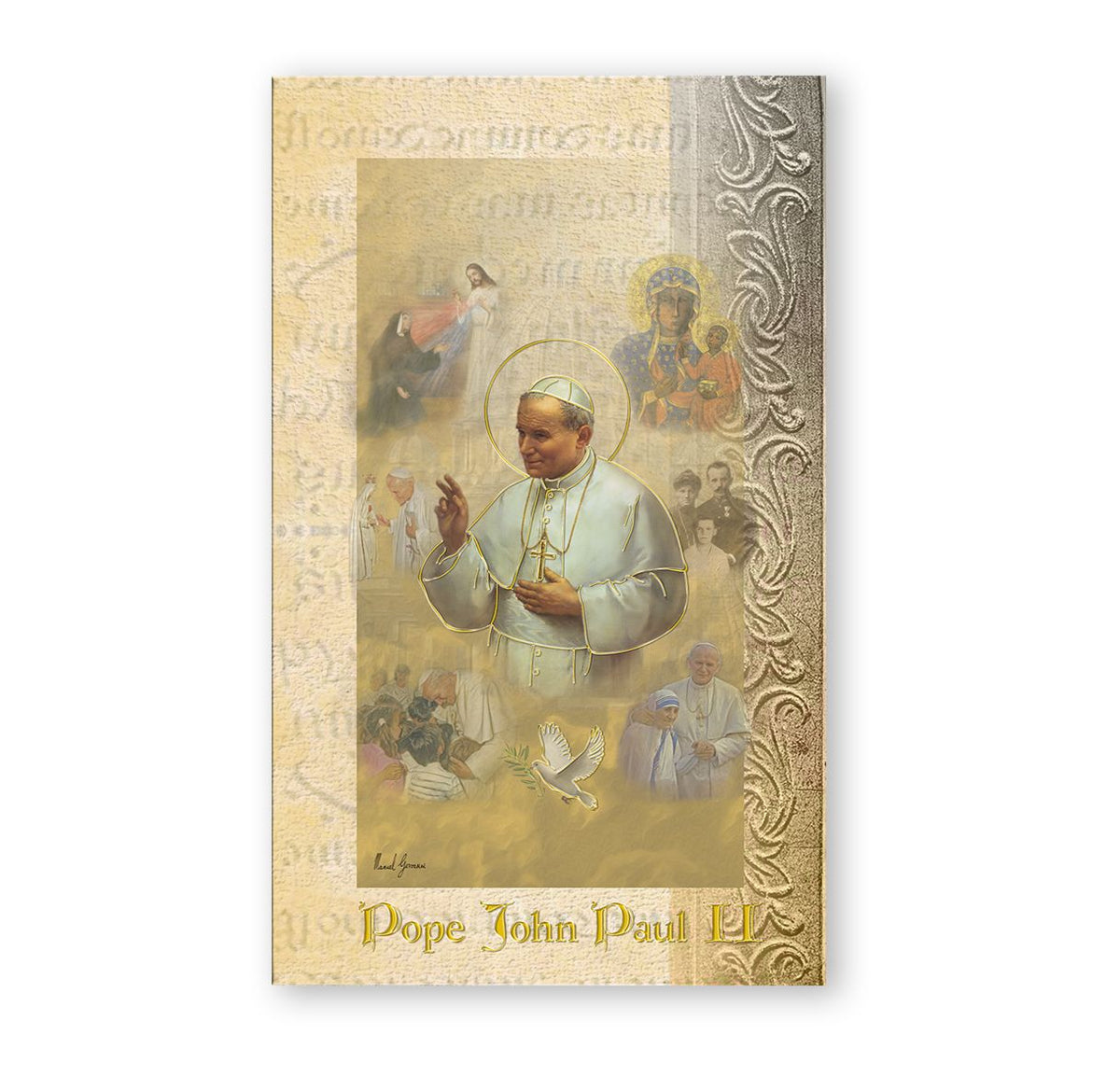 Biography of Saint John Paul II with prayer feast day and patron attributes