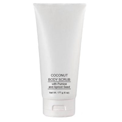 Coconut Body Scrub (coconut scented with pumice and apricot seed)