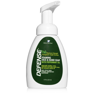 Defense Peppermint Foaming Soap – 7.5 oz.