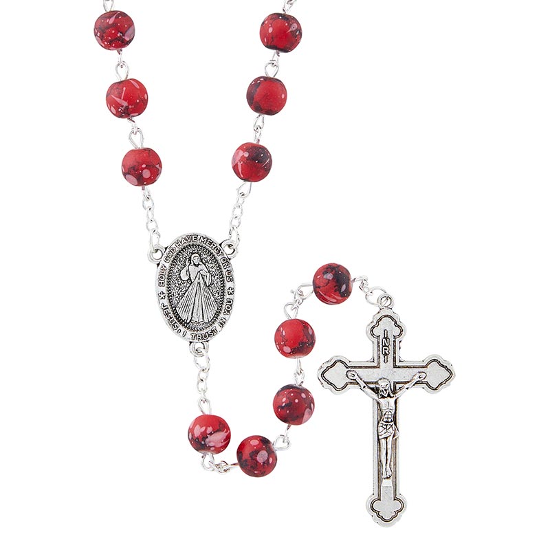 Divine Mercy Rosary With Massa Marble
