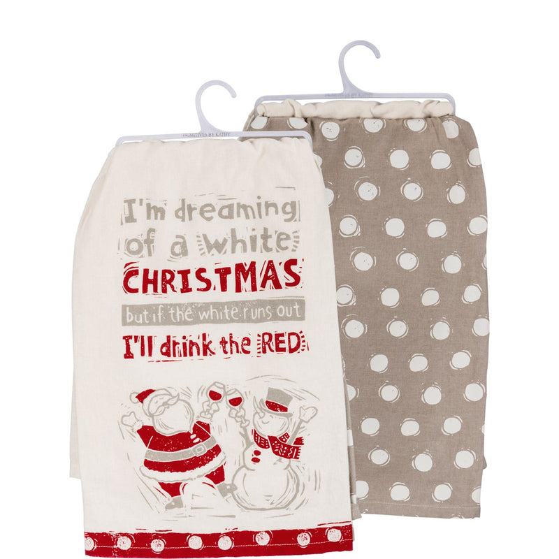 Dreaming Of A White Christmas Kitchen Towel Set (2 ST2)