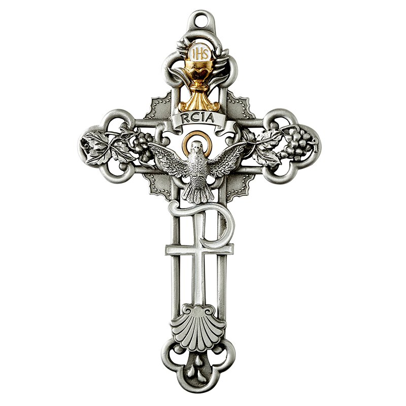 Enamel Cross- RCIA