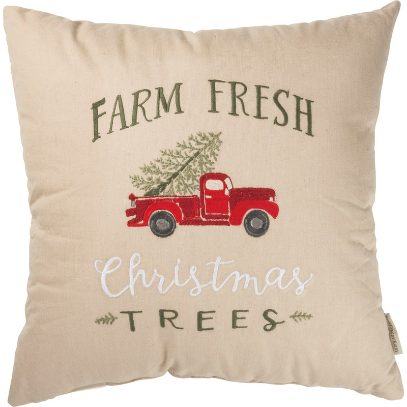 Farm Fresh Christmas Trees Pillow (PACK OF 2)