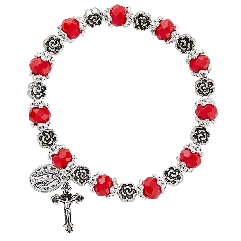 Fiore Collection Bracelet - Ruby