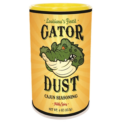 Gator Dust Spice 4oz cans (1 case 12 cans)