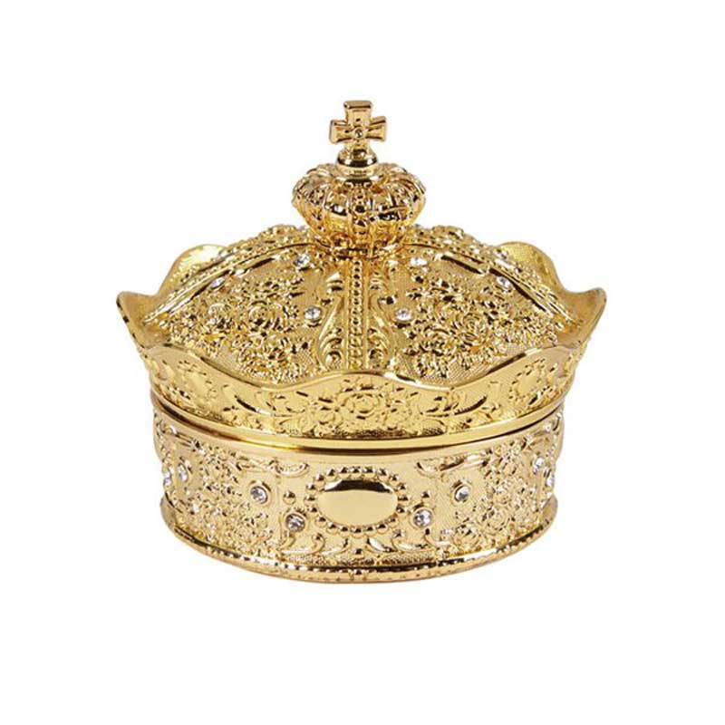 Gold Crown Box with (13 Piece) Arras Coin Set