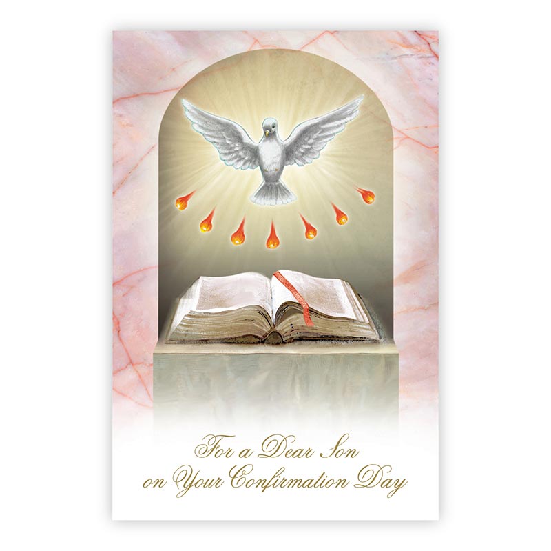 Greeting Card - On Your Confirmation, Son