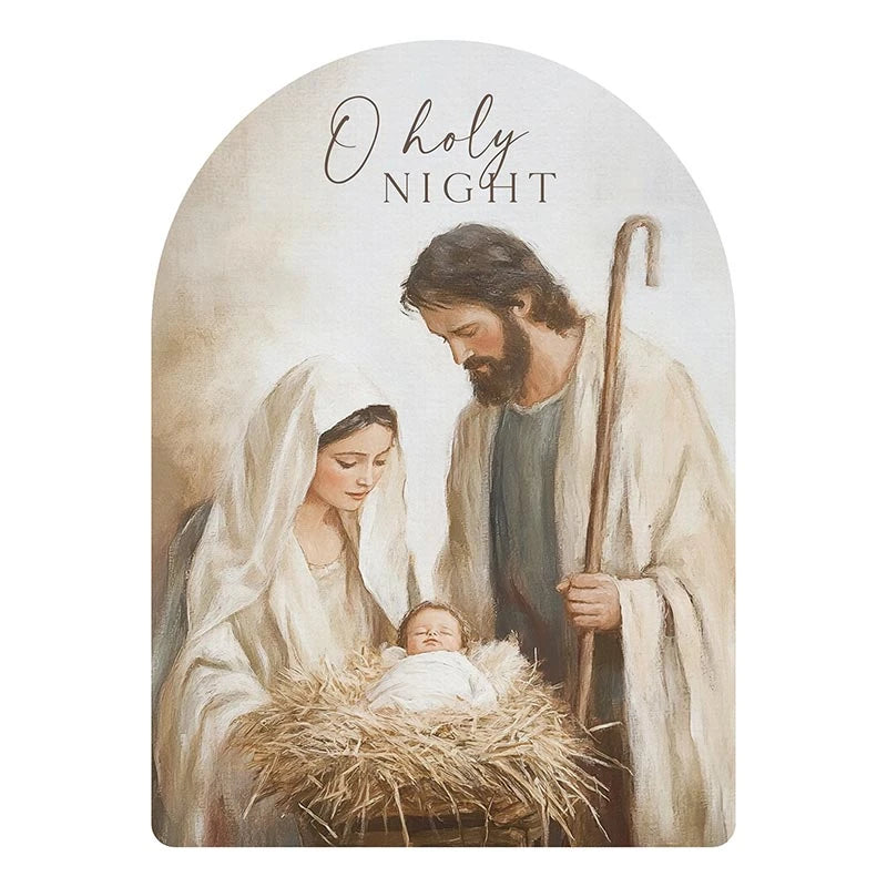 Holy Family Shape Sign – O Holy Night