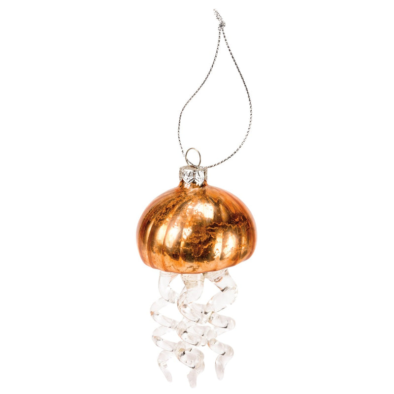 Jellyfish Glass Ornament