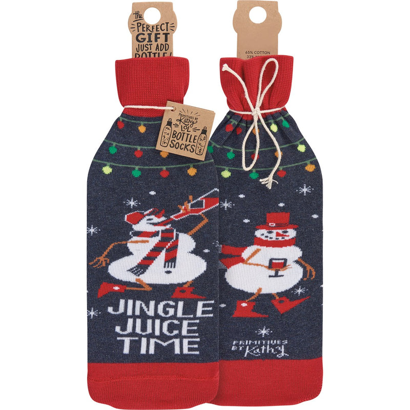 Jingle Juice Time Bottle Sock (Pack of 6)
