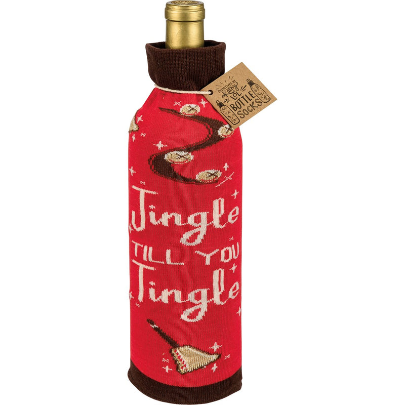 Jingle Till You Tingle Bottle Sock (Pack of 6)