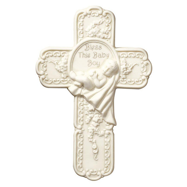Tomaso Baby Boy Boxed Cross