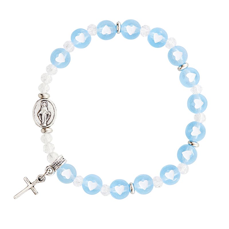 Love Bracelet With Miraculous Dangle - Blue