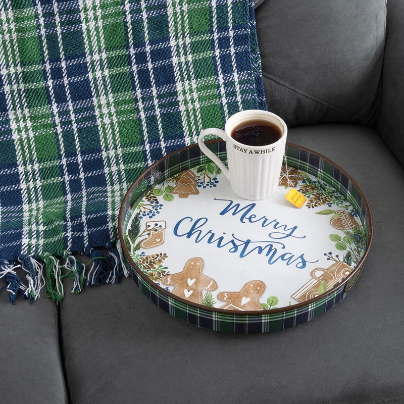 Merry Christmas Tray (Pack of 2)