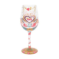Mother of the Bride Wine Glass