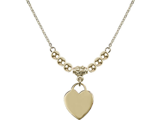 N22 Birthstone Necklace Heart