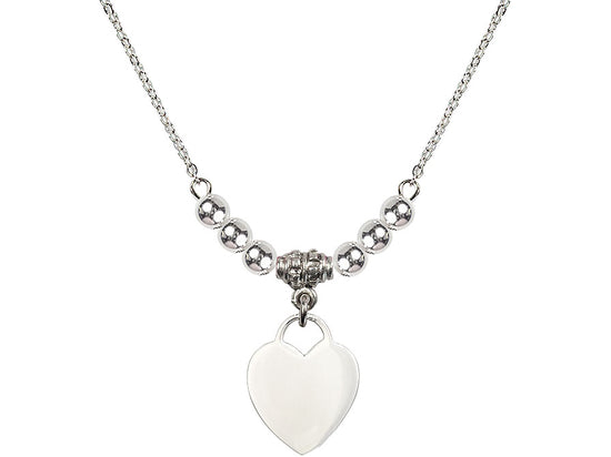 N22 Birthstone Necklace Heart