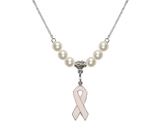 N31 Birthstone Necklace Cancer Awareness