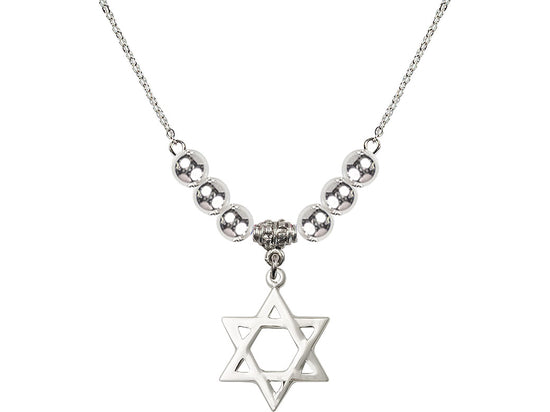 N32 Birthstone Necklace Star of David