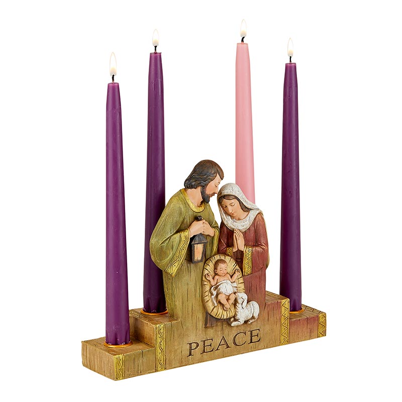 Wondrous Adoration Advent Candleholder