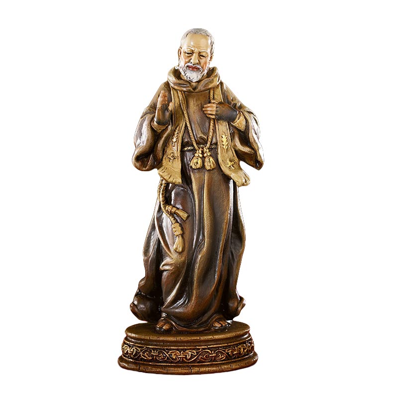 6.25"H Saint Pio Statue
