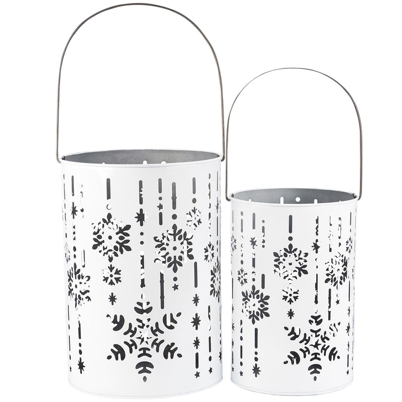 Nordic Snowflakes Lantern Set