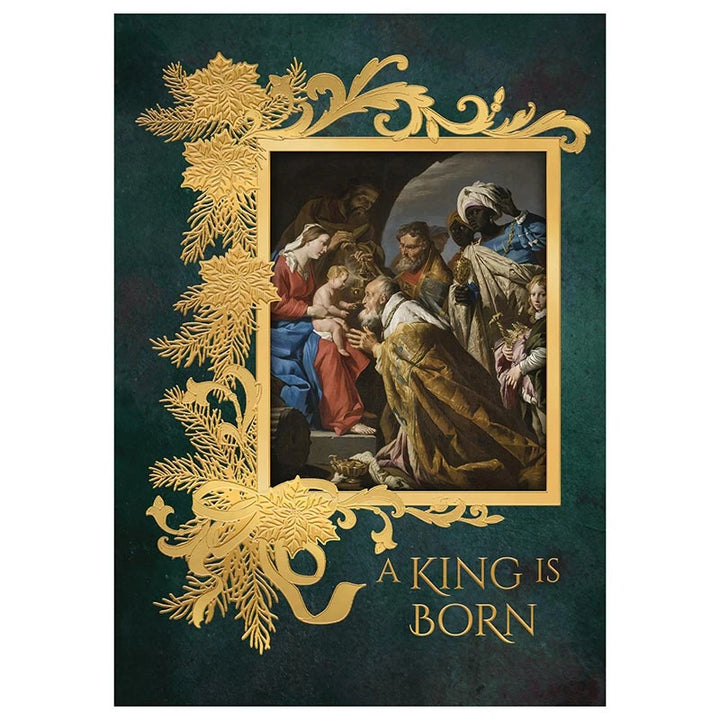 Old Masters Christmas Card Set with 24 Catholic cards in 6 assorted Renaissance-inspired Nativity designs.
