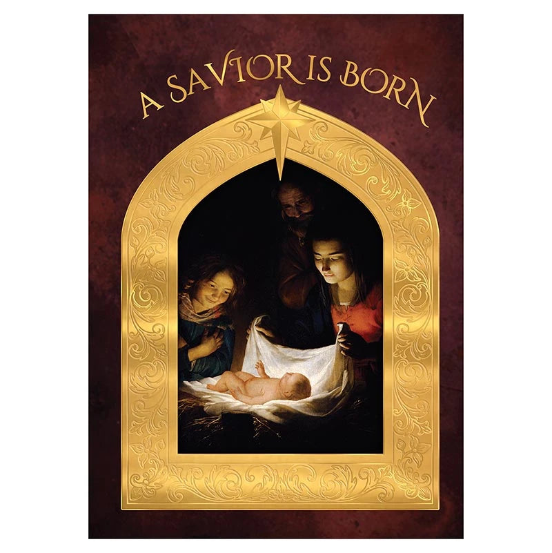 Old Masters 5 x 7 Christmas cards with classic religious art for Catholic families, parishes, and holiday greetings.