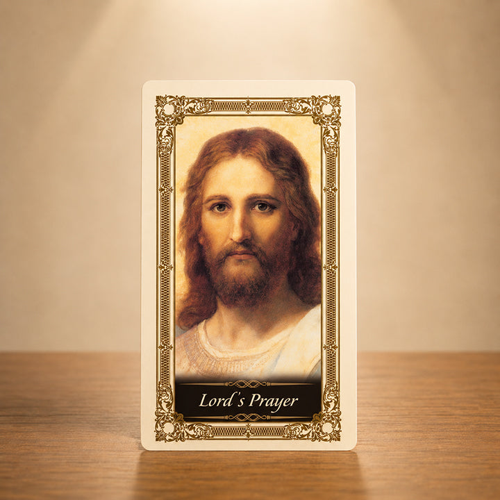 Our Father Prayer Kilgarlin Laminated Prayer Card