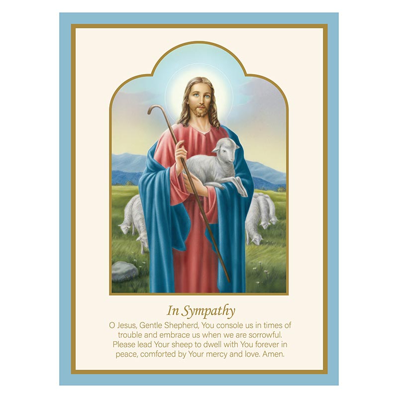 Pop Up Card - Christ the Good Shepherd