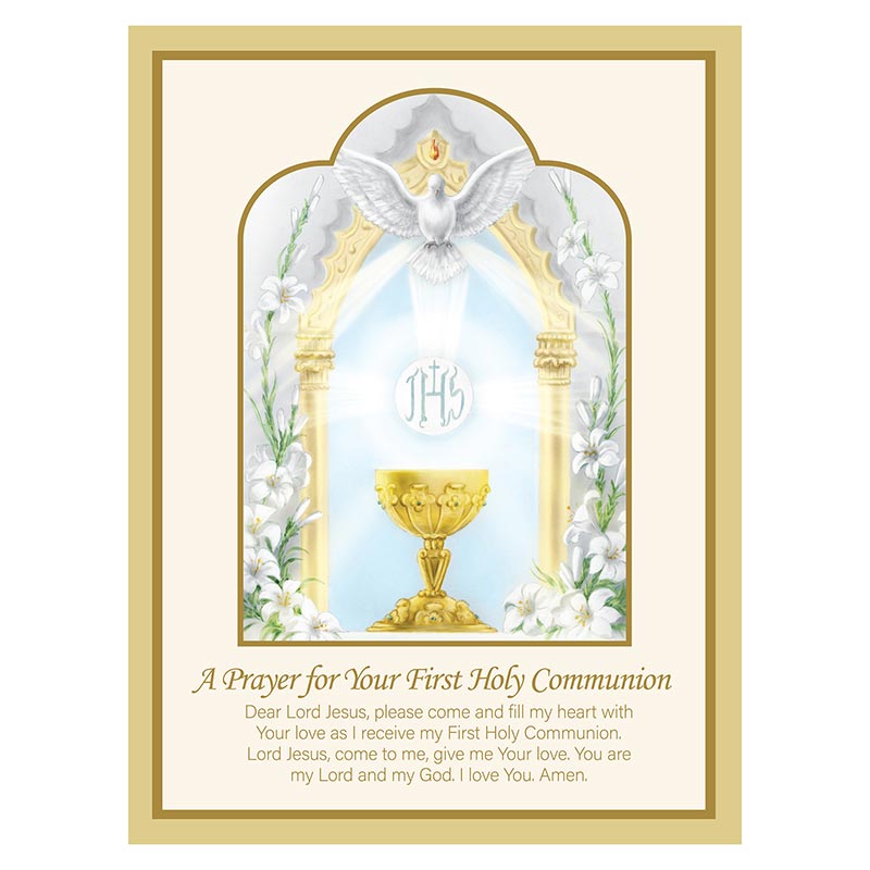 Pop Up Card - First Communion