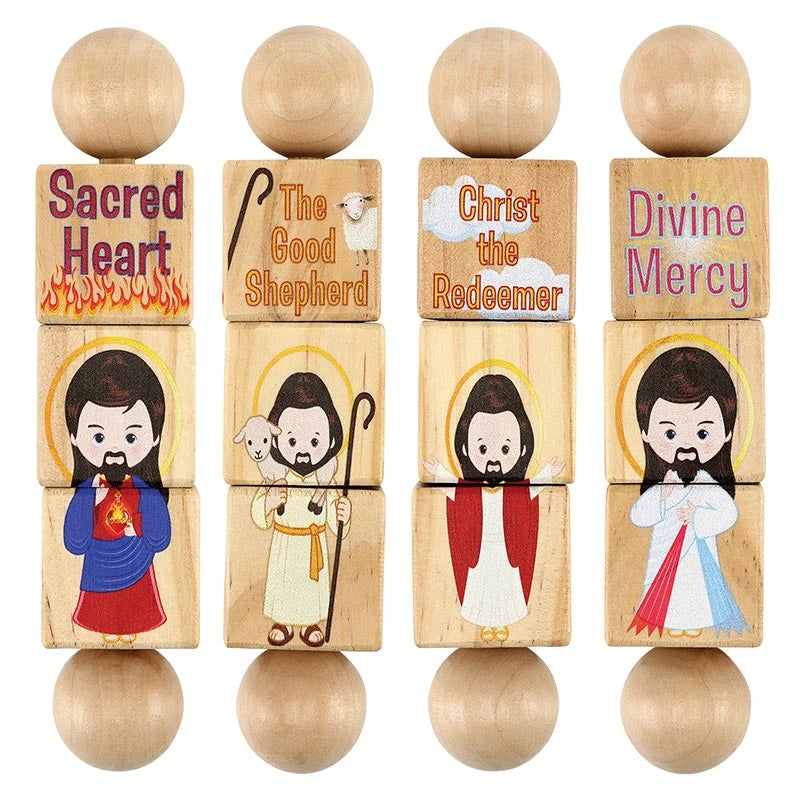 Christ the King Rotating Puzzle (Pack of 4)