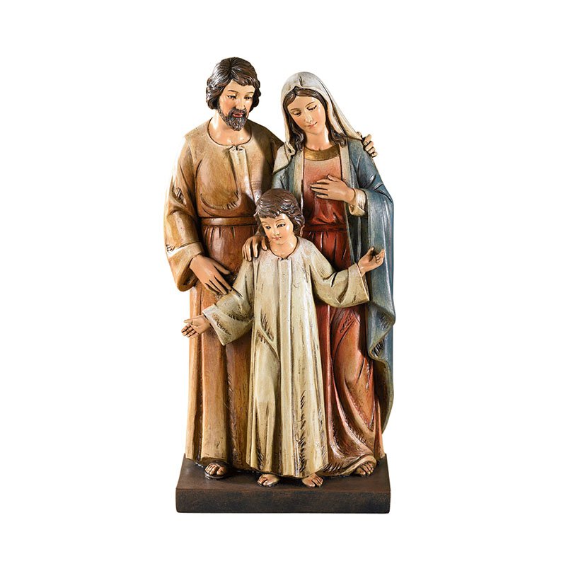 8"H Holy Family Statue