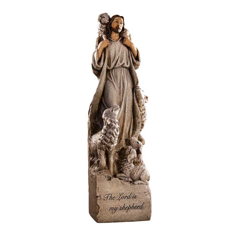 The Lord Is My Shepherd 12" Statue
