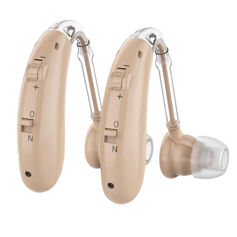 Hearing Aids For Seniors Rechargeable With Noise Canceling, Hearing Amplifier For Adults, Sound Amplifier For Hearing Loss - In Ear - With Volume Control