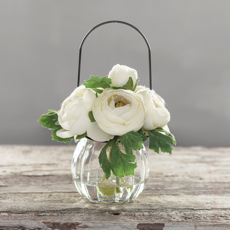 Vase - White Ranunculus