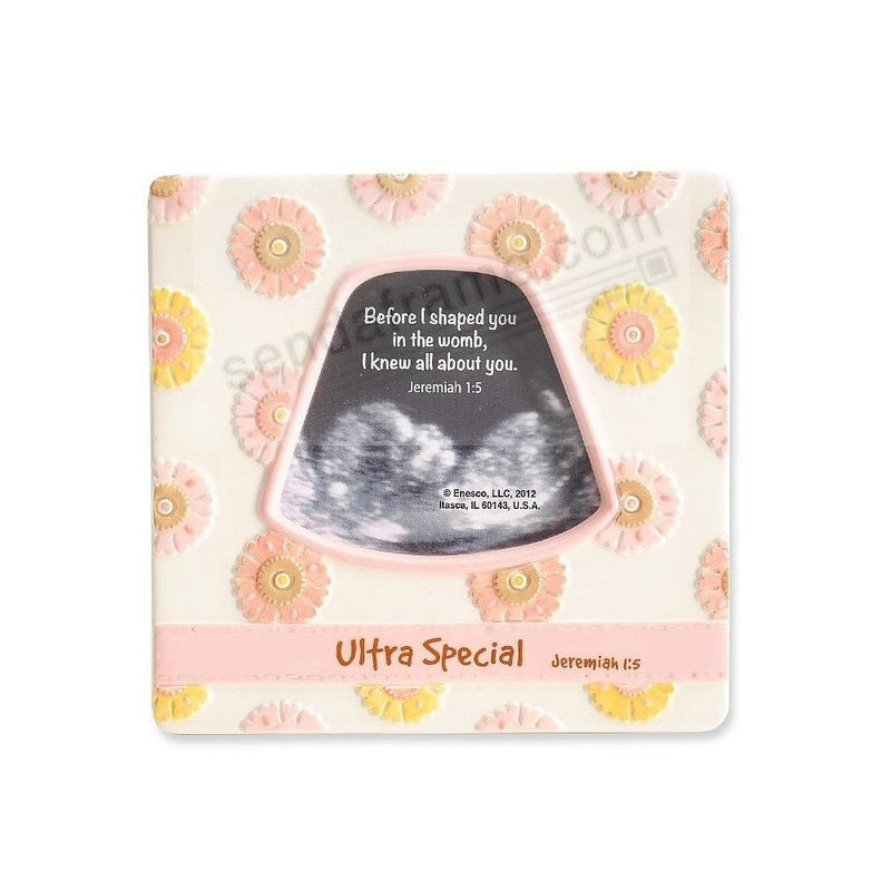 Inspiration in Pink Ultrasound Frame by Enesco