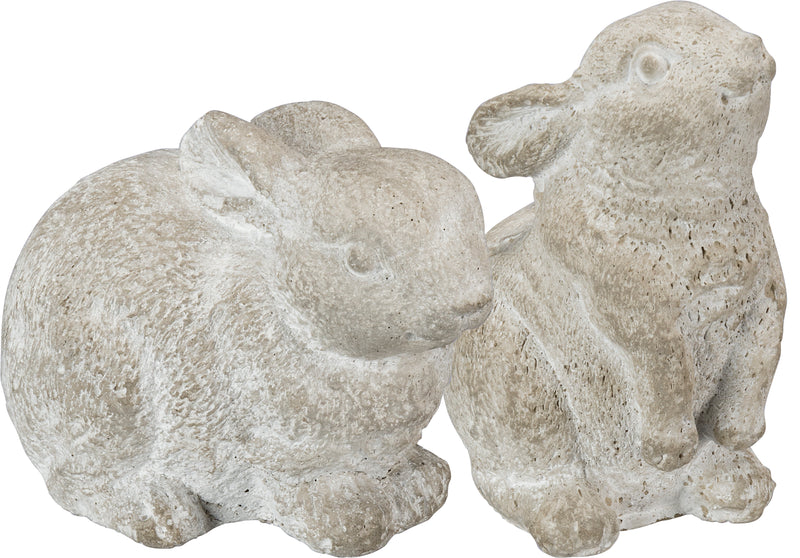 Cement Bunny Set - Small