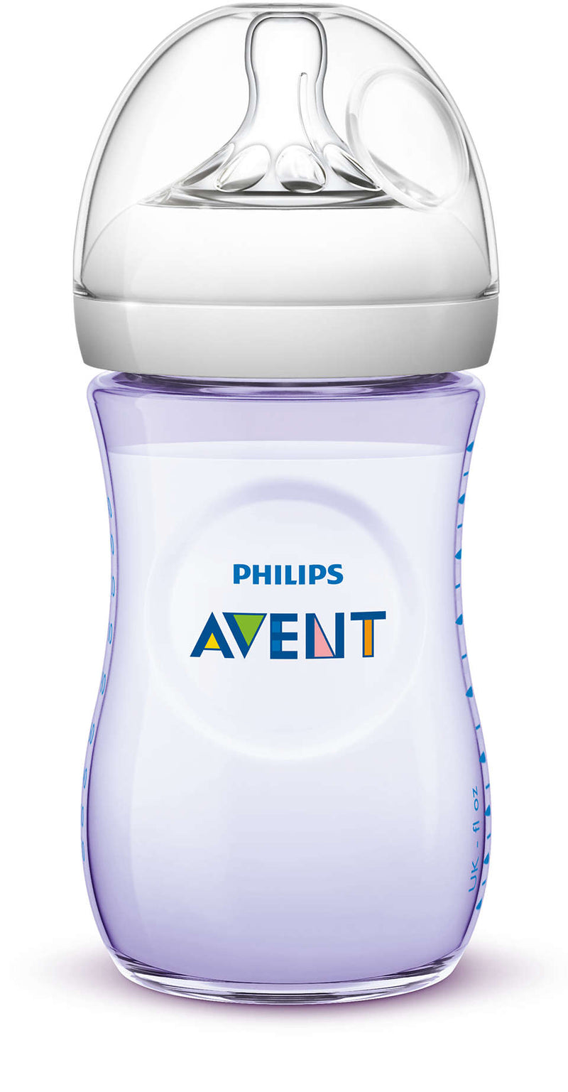 Philips Avent Natural Baby Bottle Purple Gift Set
