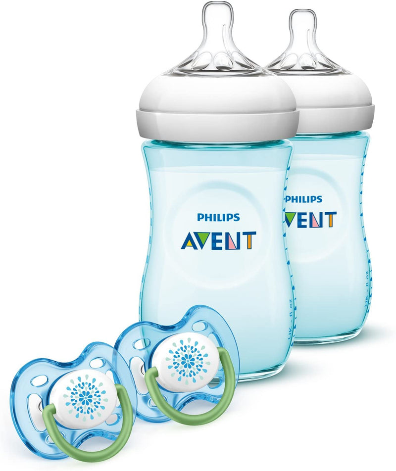 Philips Avent Natural Baby Bottle Teal Gift Set