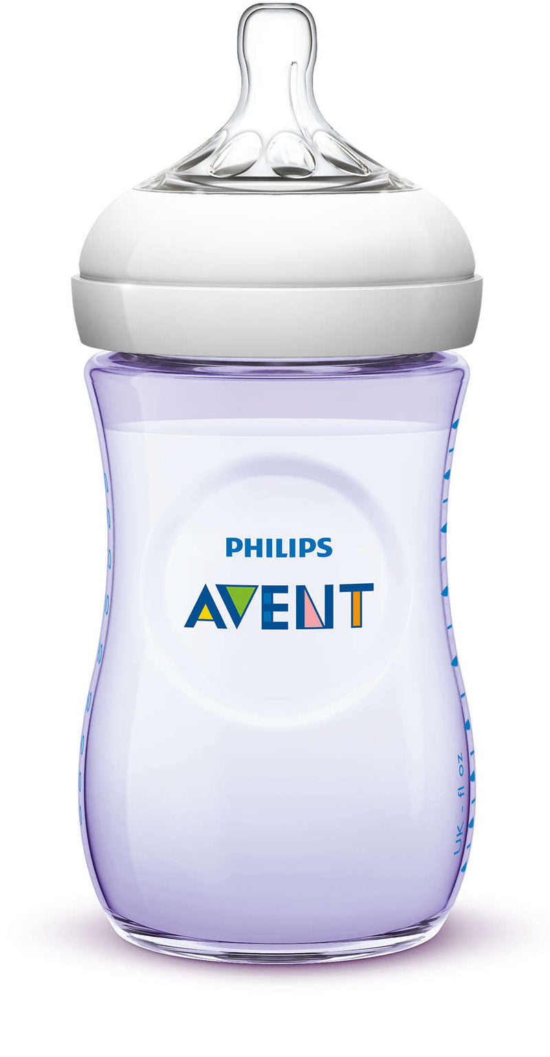 Philips Avent Natural Baby Bottle Purple Gift Set