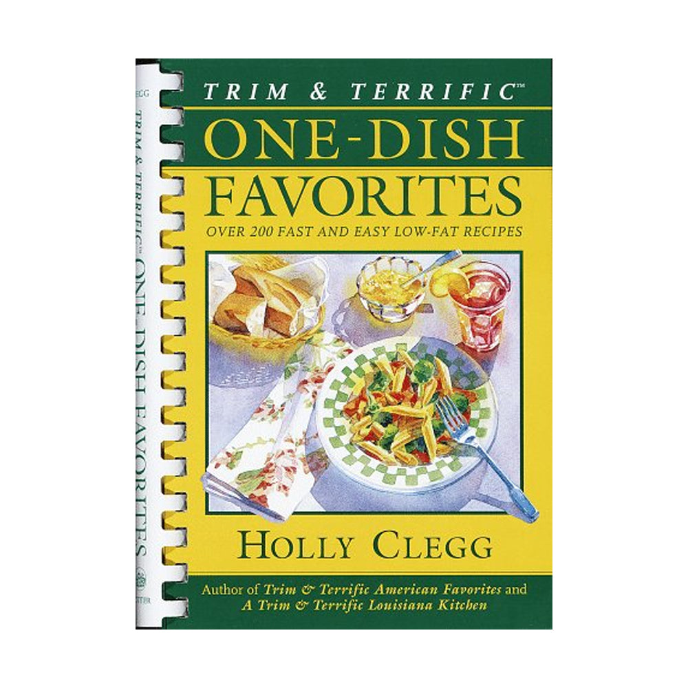 Trim &amp; Terrific One-Dish Favorites: Over 200 Fast &amp; Easy Low-Fat Recipes - USED (Hardcover)
