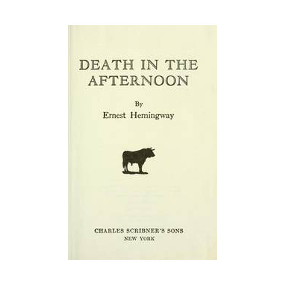 Death in the Afternoon-Ernest Hemingway-USED Good Condition (Paperbook)