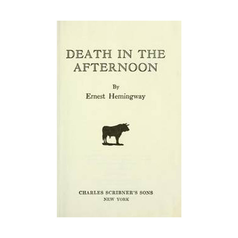 Death in the Afternoon-Ernest Hemingway-USED Good Condition (Paperbook)