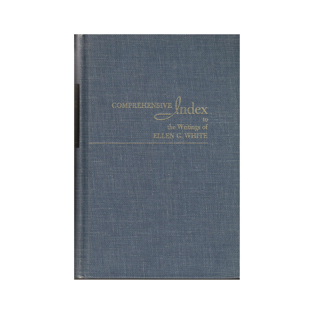 Comprehensive Index to the Writings of ELLEN G WHITE, Volume 3-USED Good Condition (Hardcover)