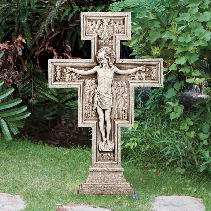 San Damiano Garden Crucifix