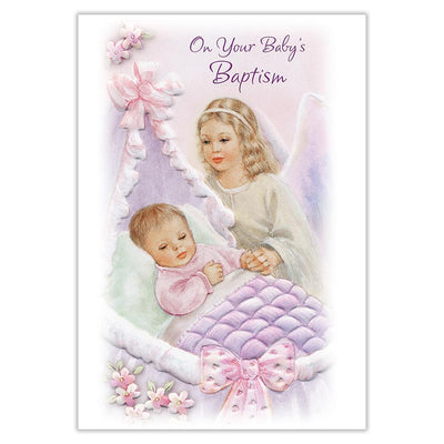 On Your Baby's Baptism - Baby Baptism Card