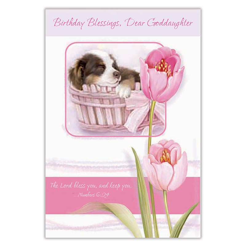 Birthday Card for Goddaughter