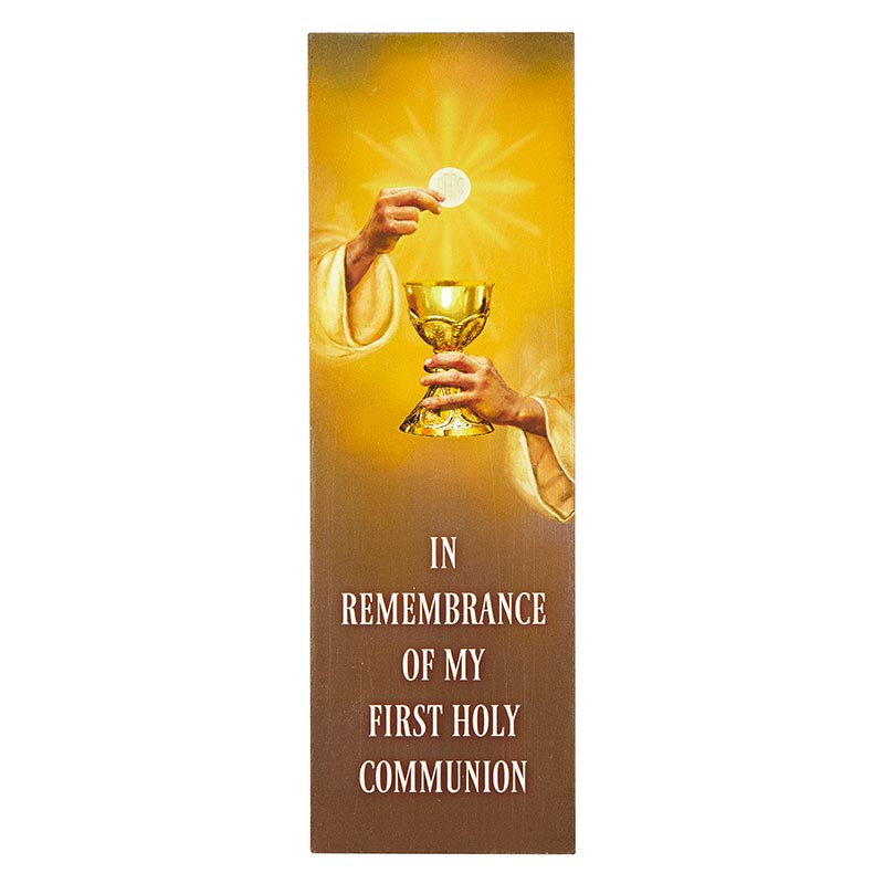 First Communion Plaque-Chalice & Host