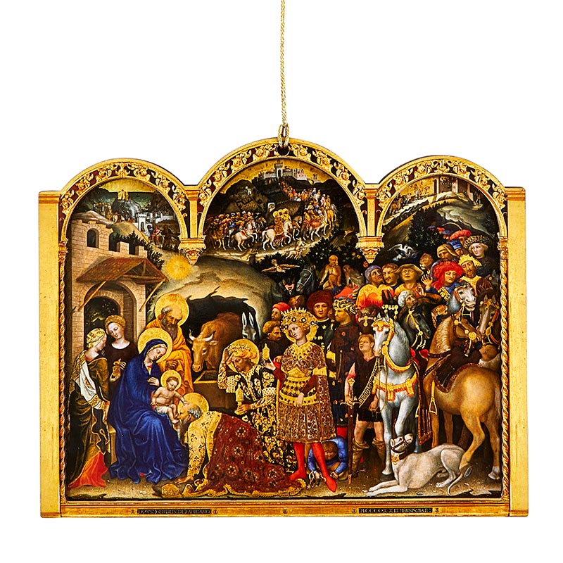 Adoration Of The Magi Christmas Ornaments